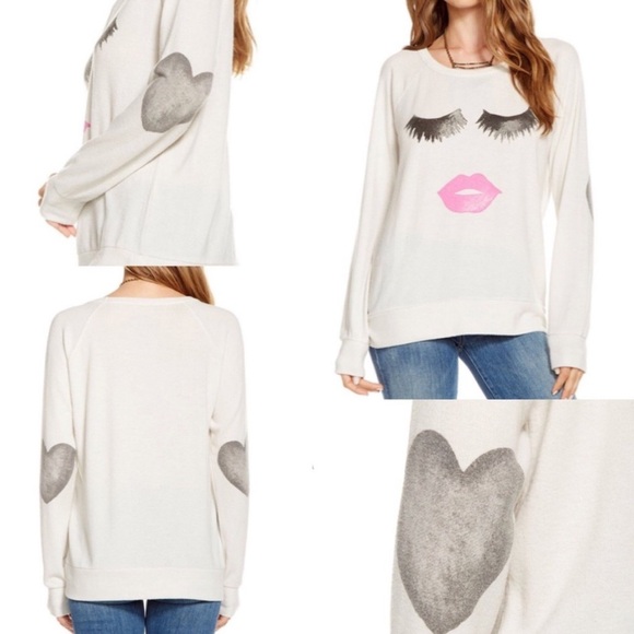 🎉HP🎉 Chaser Lash Love Long Sleeve Sweatshirt - Picture 2 of 5
